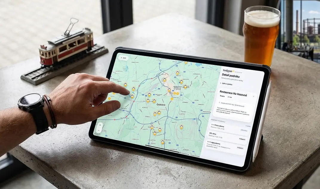Najdi podniky kolem sebe