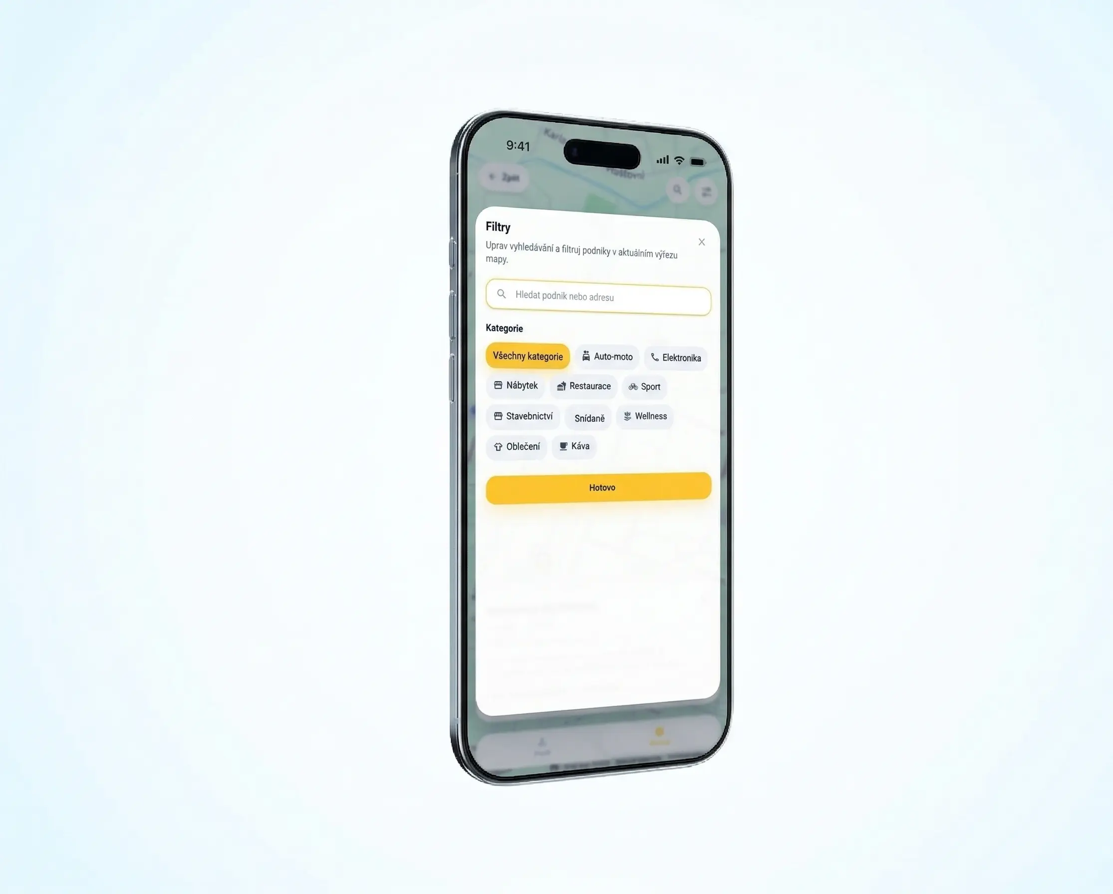 Filtruj podle toho, co potřebuješ