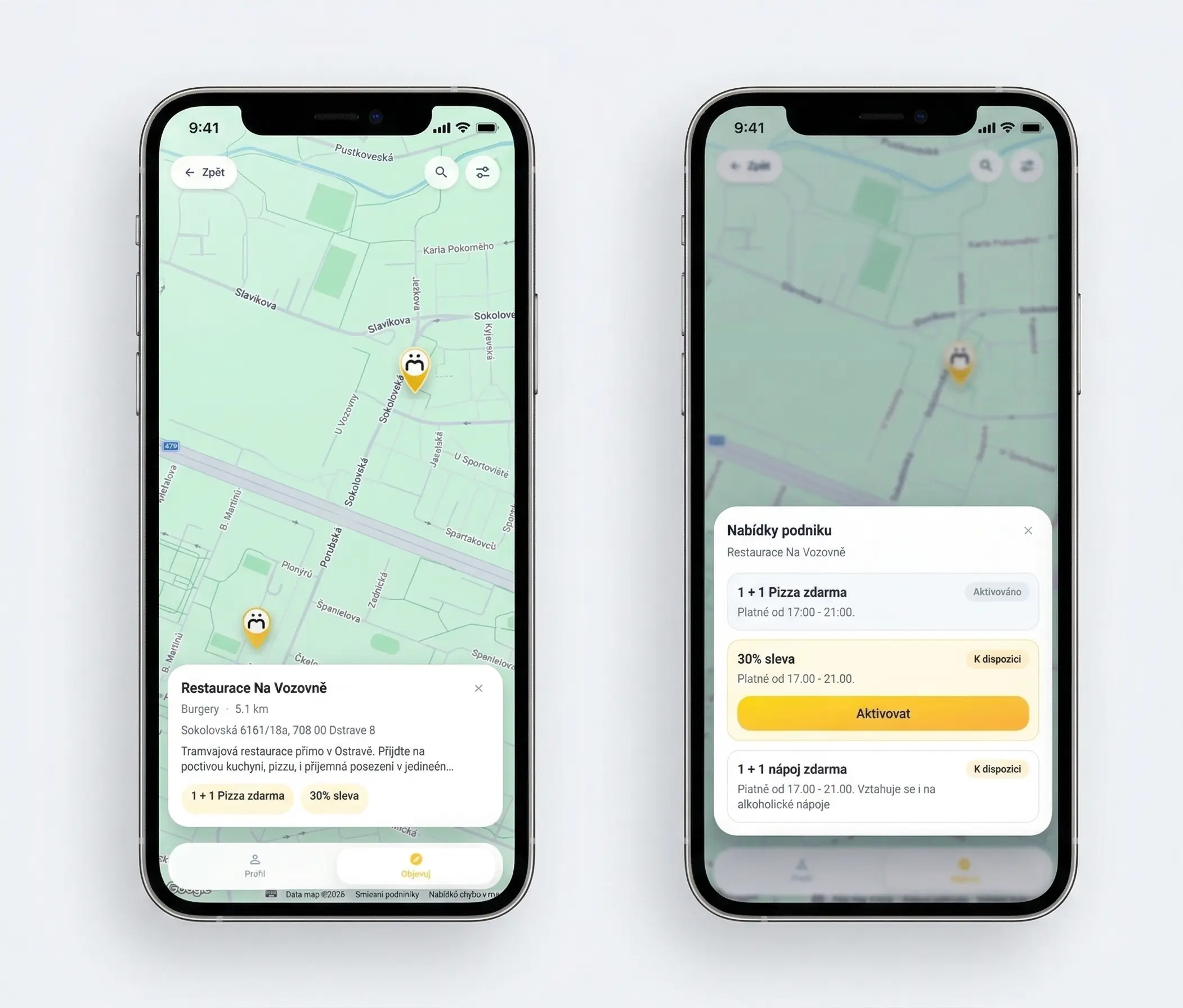 Aktivuj slevu jedním kliknutím